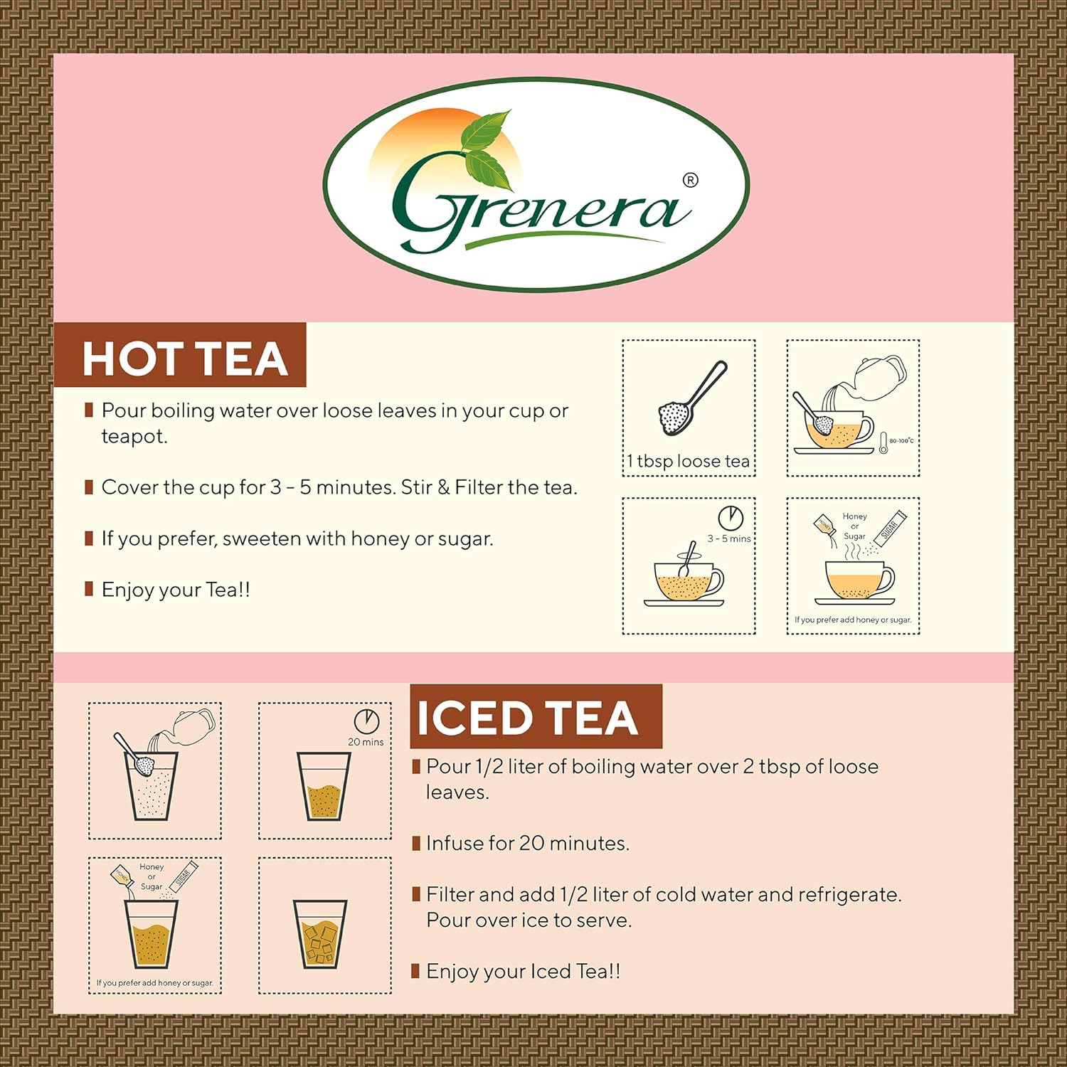 Grenera South African Rooibos Tea - 250 Grams